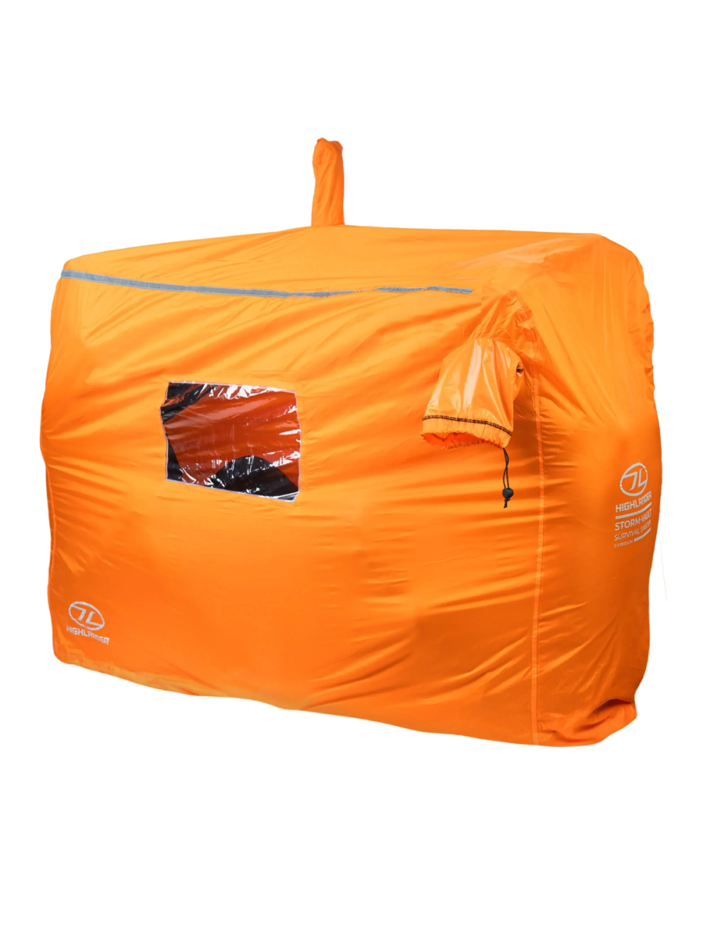 Highlander noodtent Storm Vault Survival Shelter 2-3 persoons - Oranje