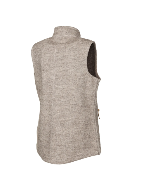 Chaqueta de lana Ivanhoe mujer NLS Coco Latte 100% lana sin teñir - Beige