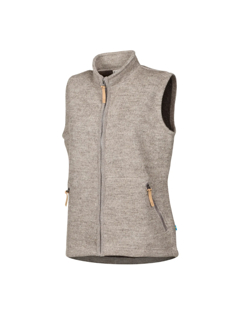 Ivanhoe women's wool cardigan NLS Coco Latte 100% undyed wool - Beige
