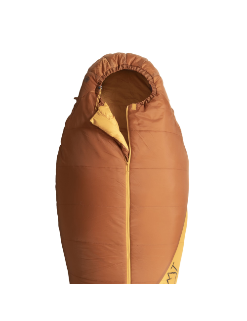 Saco de dormir Turbat Vatra 3S Cinnamon Stick -22°C - Naranja