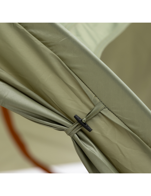 Turbat Borzhava 3 Alu Iguana Green - lichtgewicht tent - 3 persoons - Groen