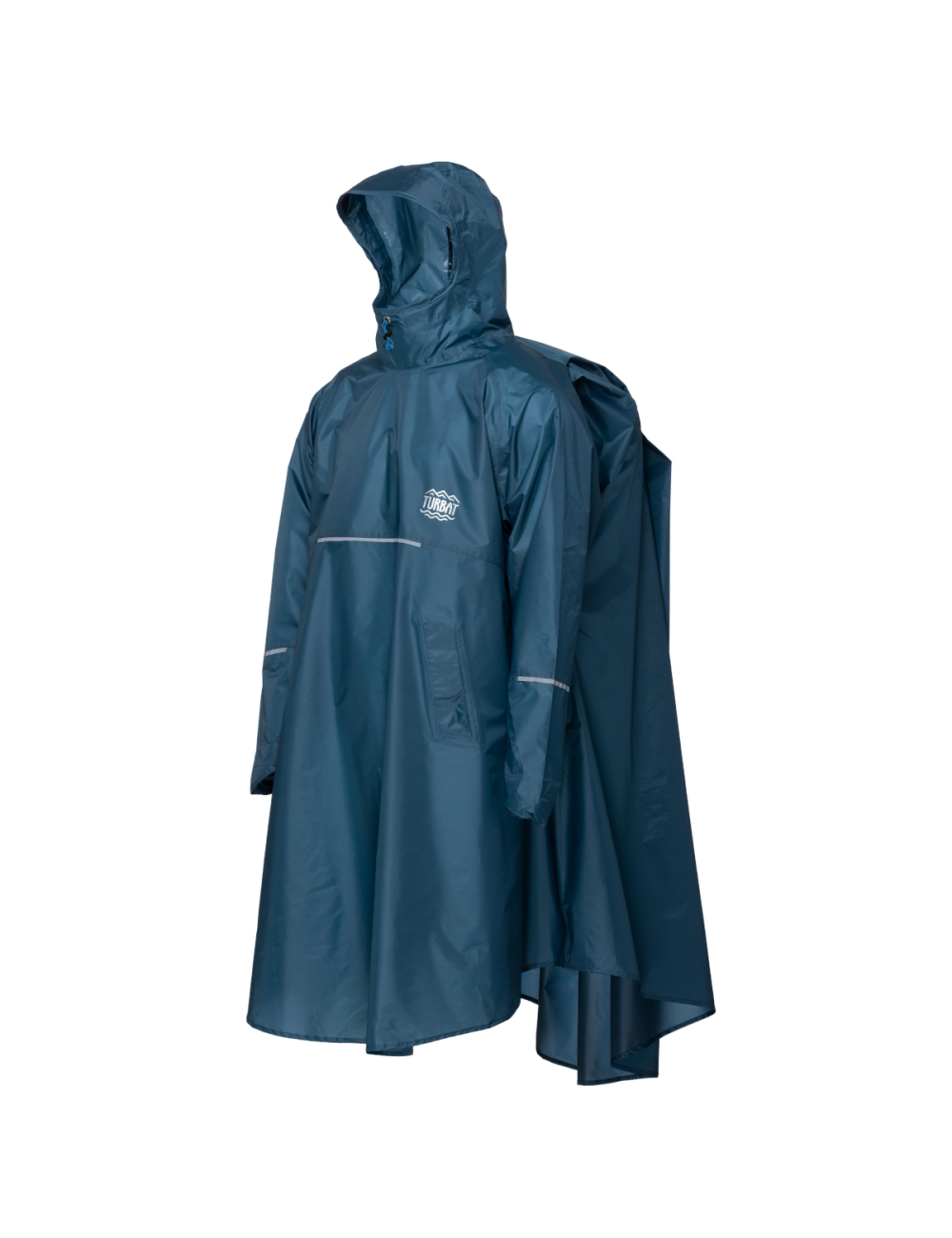 Chaqueta poncho Turbat Molfar Pro - Azul
