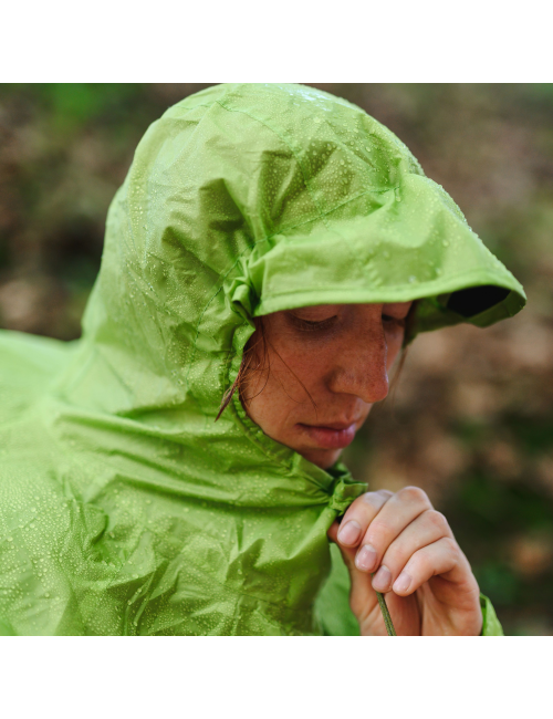 Chaqueta poncho Turbat Molfar Pro - Azul