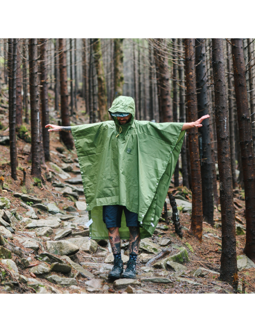 Turbat Poncho Zelt Molfar - Gelb