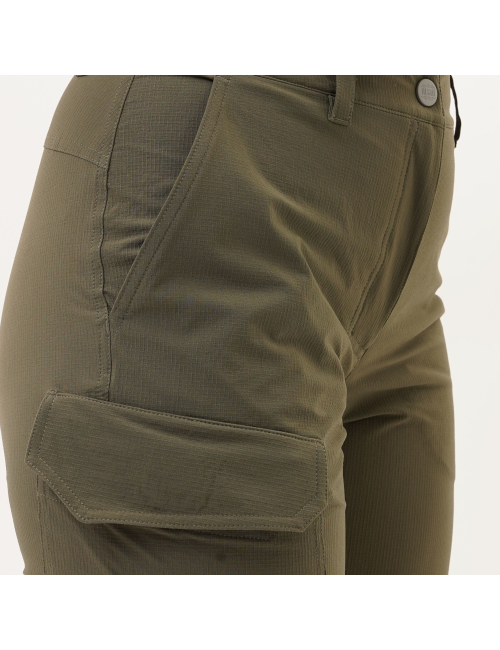 Pantalon outdoor Turbat Gorgany WMN - pantalon de randonnée pour femme - Kaki