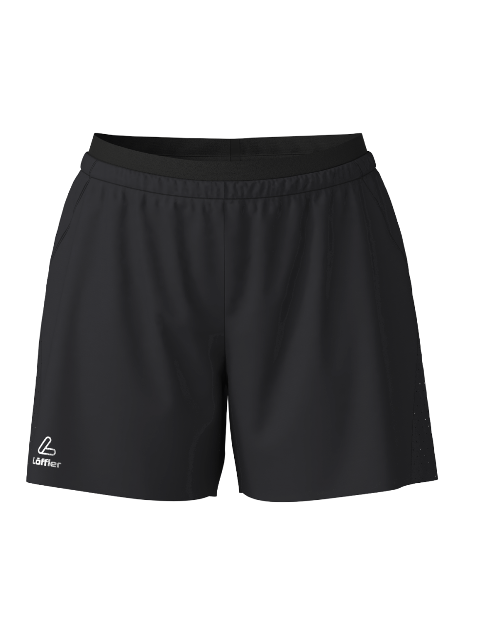 Pantalones cortos running mujer Loeffler W Pantalones cortos running ASSL - Negro