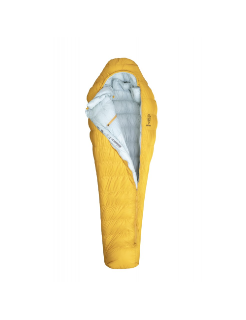 Patizon mummy sleeping bag G 400 L Golden Yellow - Sky Grey 200 -24°C - Yellow