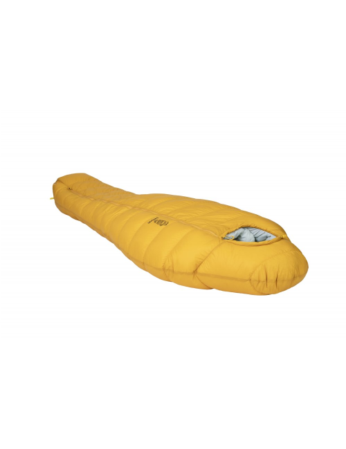 Patizon mummy sleeping bag G 400 L Golden Yellow - Sky Grey 200 -24°C - Yellow