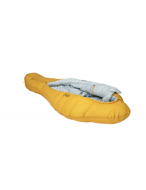 Patizon mummyslaapzak G 400 L Golden Yellow - Sky Grey 200 -24°C - Geel