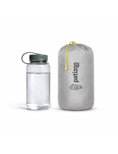 Patizon mummy sleeping bag G 250 L Sky Grey - Fired Brick 200 -15°C - Grey