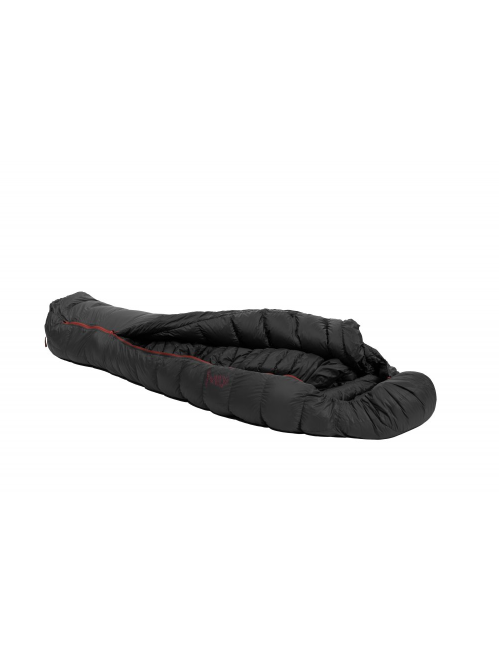 Patizon mummyslaapzak R 600 L Jet Black 200 -26°C - Zwart