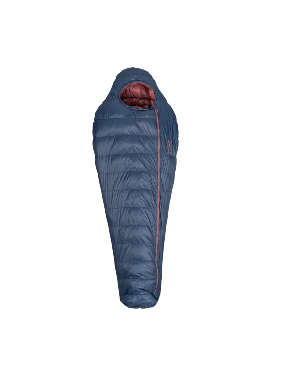 Patizon Mumienschlafsack D 590 L Midnight Navy - Fired Brick 200 -30°C - Blau