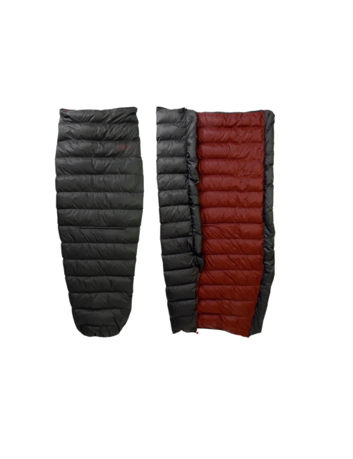 Patizon manta saco de dormir Multi Quilt 250 Jet Negro - Ladrillo cocido 200 0°C - Negro