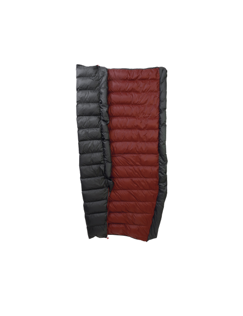 Coperta Patizon sacco a pelo Multi Quilt 250 Jet Black - Mattone cotto 200 0°C - Nero