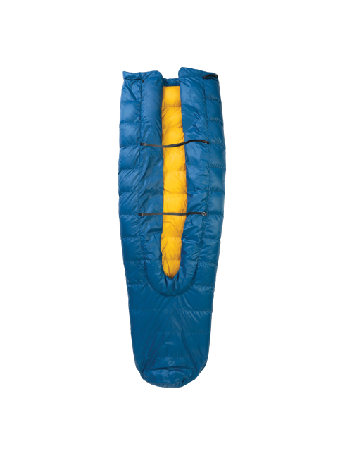 Patizon Decke Schlafsack G Quilt 350 Poseidon - Goldgelb 200 -5°C - Blau