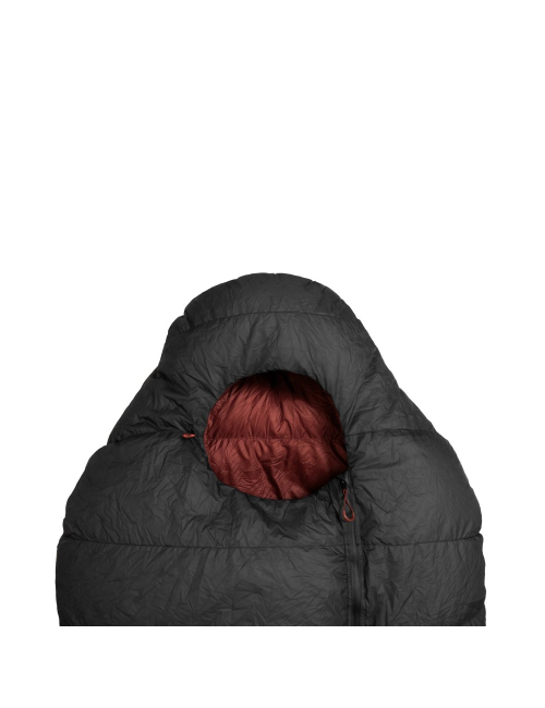 Sac de couchage momie Patizon Gdry 500 M Jet Black - Fired Brick 185 -28°C - Noir