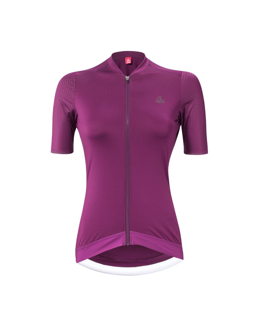 Maglia da ciclismo a maniche corte Loeffler W Bike Jersey FZ Skys Hotbond® RF - Bordeaux