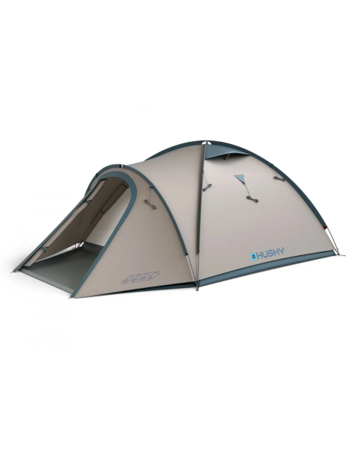 Husky Bizon 4 Classic - tenda classica - 4 persone - Grigio chiaro