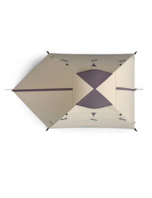 Tenda Husky leggera Bird Plus - 3 posti letto - Marrone chiaro