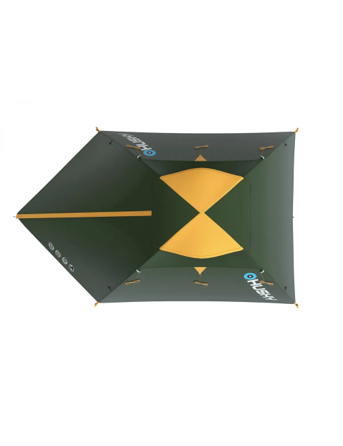 Tenda Husky leggera Bird 3 Classic - 3 posti letto - Verde