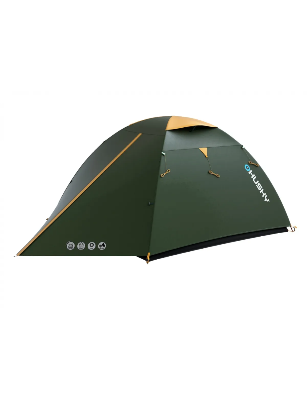 Tente Husky légère Bird 3 Classic - 3 couchages - Vert