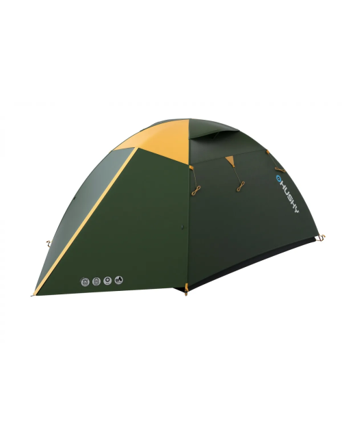 Husky Boyard 4 Classic - lightweight tent - 4 berth - Green
