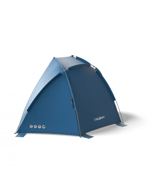 Husky Blum 2 Beach Tent - Tente de plage compacte et légère Bleu