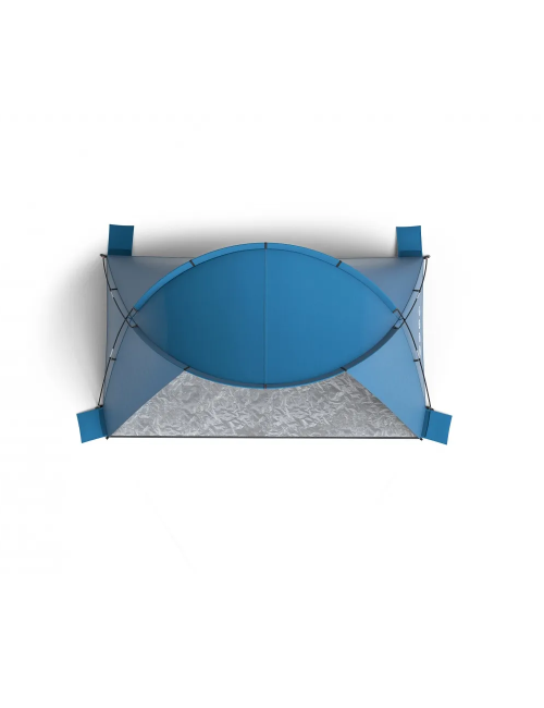 Tente de plage spacieuse Husky Blum 4 - Bleu