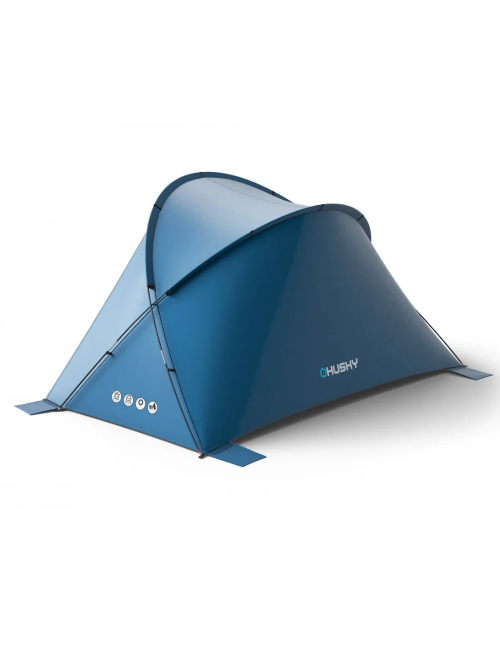 Tente de plage spacieuse Husky Blum 4 - Bleu