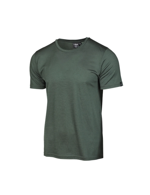 Camiseta Ivanhoe UW Ceasar para hombre - 100% lana merino extrafina - Verde