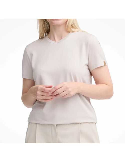 Camiseta Ivanhoe GY Olivia Stone para mujer - Tencel™ - Beige