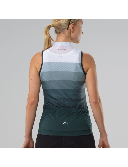 Camiseta ciclismo Loeffler Camiseta sin mangas W Bike Maillot sin mangas HZ Rainbow - Rosa