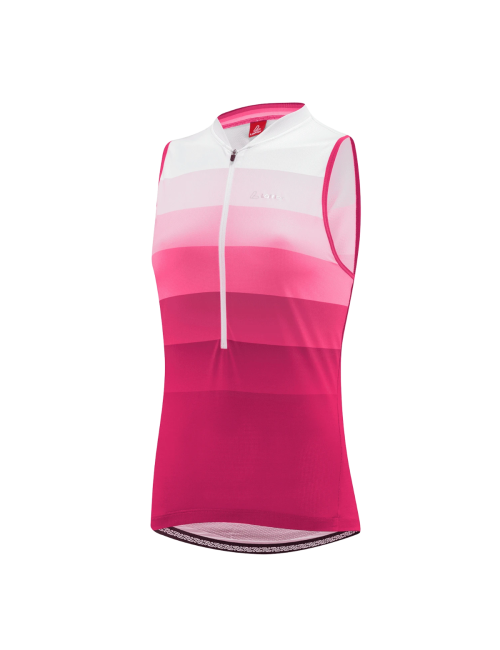 Loeffler ciclismo camicia senza maniche W Bike Maglia senza maniche HZ Rainbow - Rosa