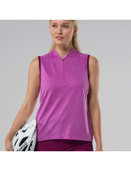 Loeffler ciclismo camicia senza maniche W Bike Camicia senza maniche HZ Plain Clearwater - Verde