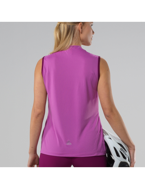 Loeffler ciclismo camicia senza maniche W Bike Camicia senza maniche HZ Plain Clearwater - Verde