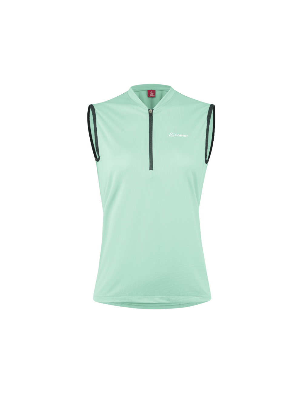 Loeffler cycling shirt sleeveless shirt W Bike Sleeveless Shirt HZ Plain Clearwater - Green