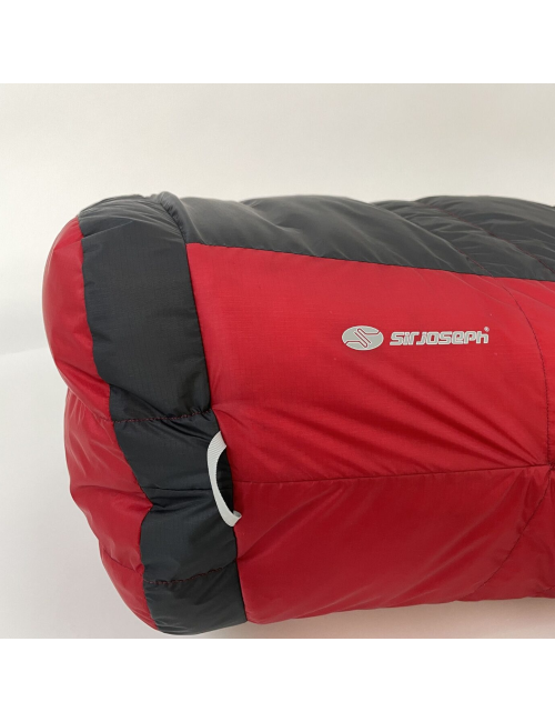 SirJoseph mummyslaapzak Erratic Plus III 1000 - 200 cm - links - Rood