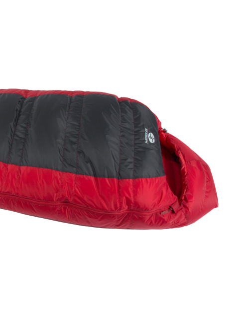 SirJoseph Mumienschlafsack Erratic Plus III 1000 - 200 cm - links - Rot