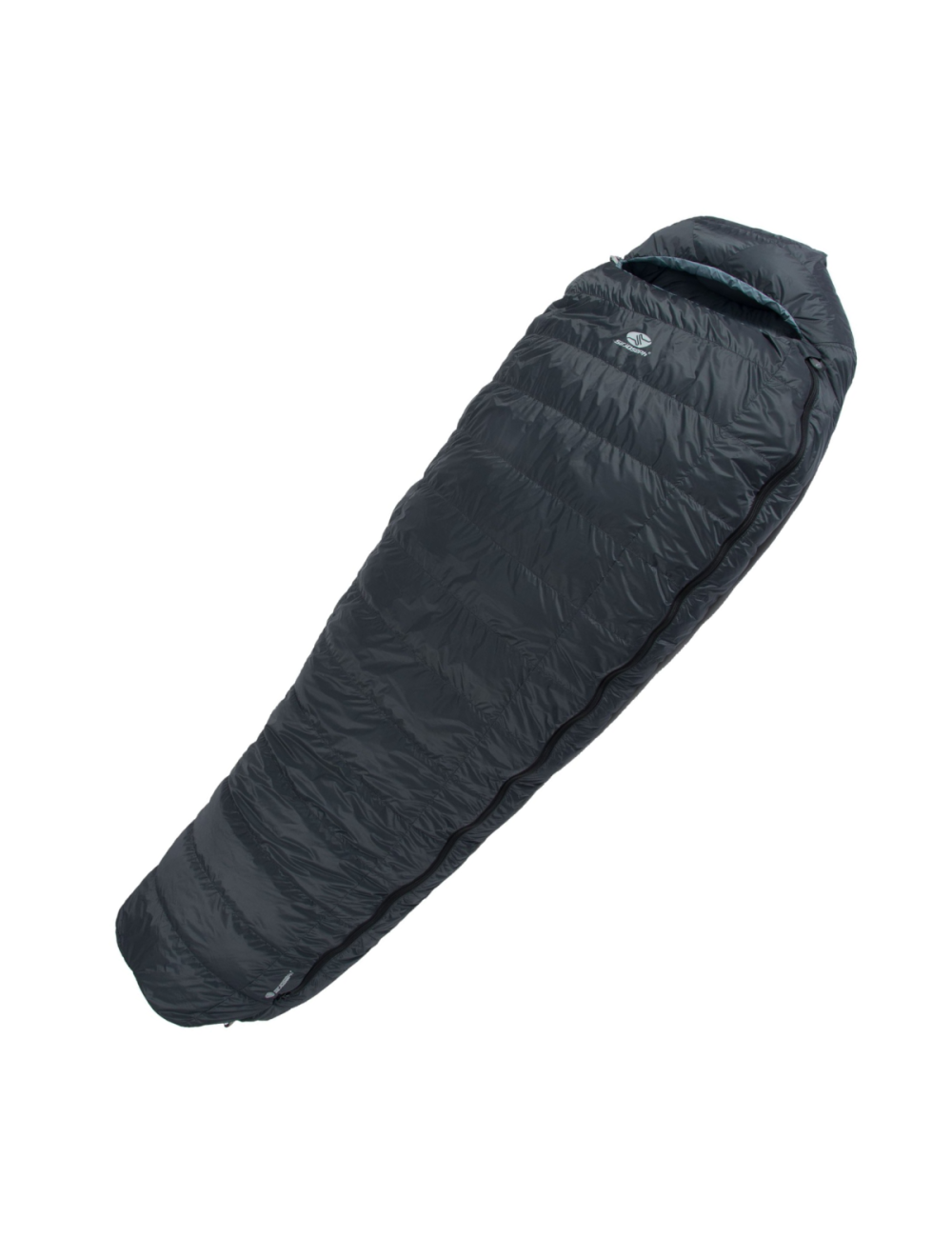 SirJoseph sac de couchage momie Rimo Scout III 1100 - gauche 200 cm - Gris foncé