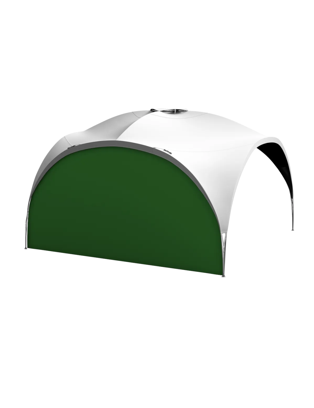 Husky zijpaneel voor partytent Broof L Shelter - Groen