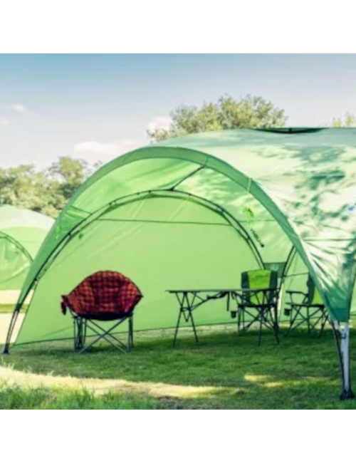 Husky zijpaneel voor partytent Broof L Shelter - Groen