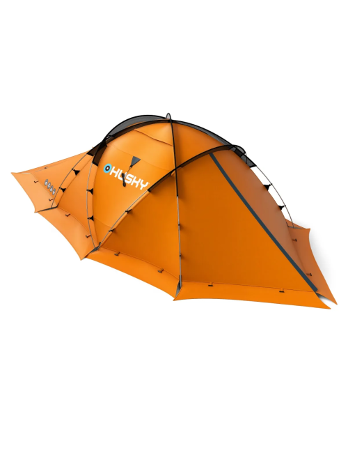 Husky Fighter Extreme 2021 3-4 - tente légère - 3-4 personnes-Orange