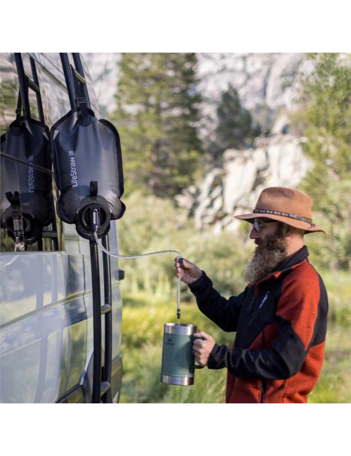 LifeStraw Peak Series LC Gravity water bag with water filter - 8 L - Blue