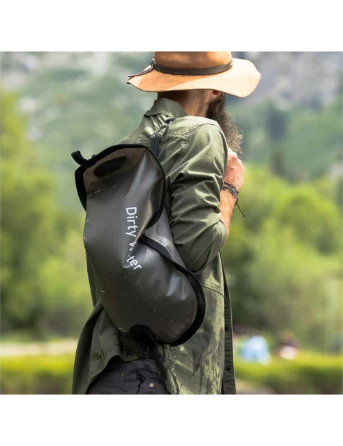 LifeStraw Peak Series LC Borsa per acqua a gravità con filtro per acqua - 8 L - Grigio