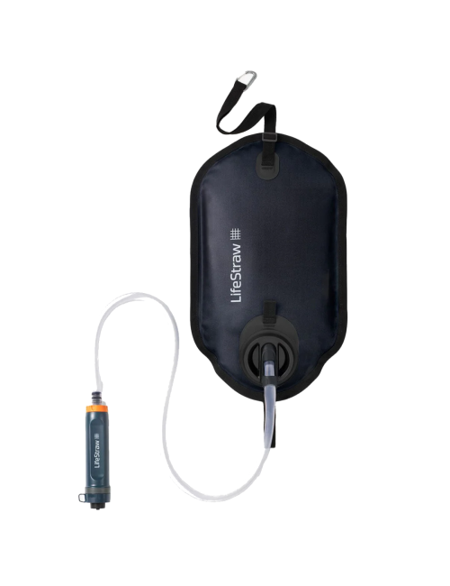 Sacca per l'acqua LifeStraw Peak Series Gravity con filtro purificatore - 8 L - Blu