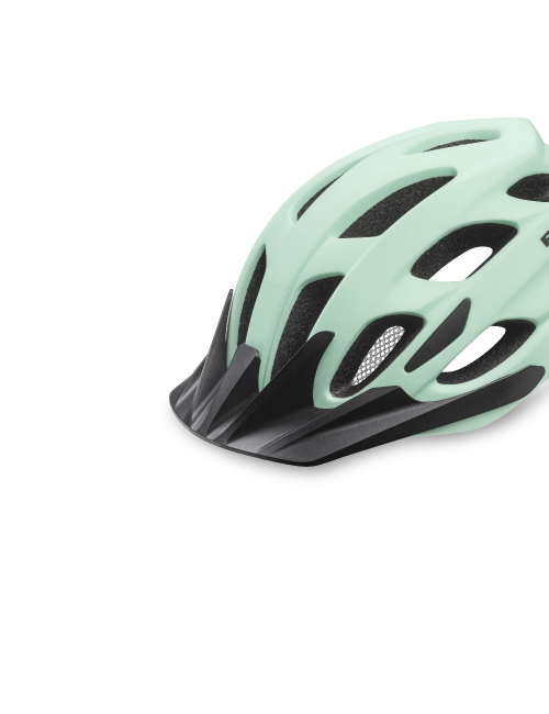R2 Cliff Mint cycling helmet – in-mould technology – Green