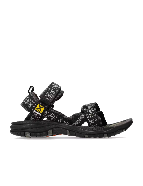 Sandali Source da uomo Gobi 2.0 Black Inca - outdoor - Nero