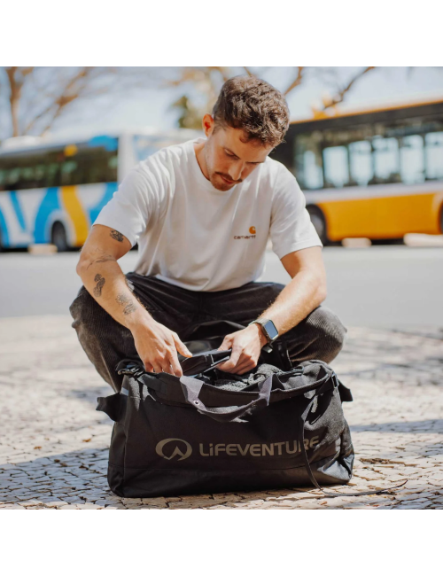 LifeVenture Expedition Cargo Duffle 50 liter - reistas - Zwart