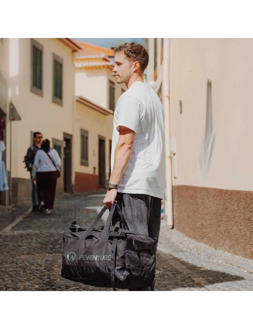 LifeVenture Expedition Cargo Duffle 50 litri - borsa da viaggio - Nero