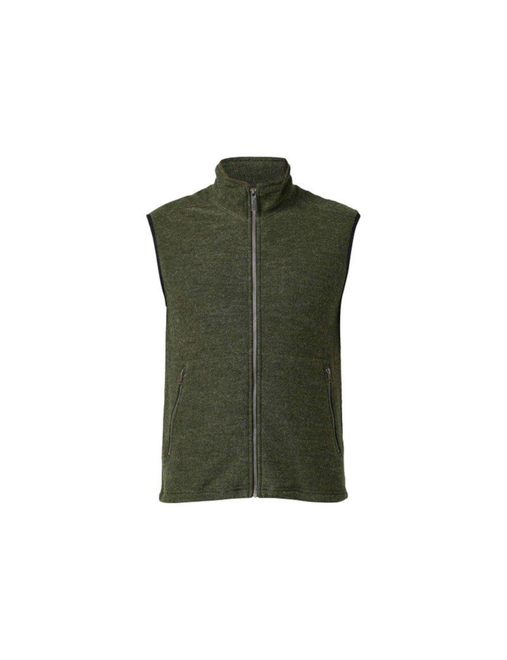 Chaleco sin mangas Ivanhoe Kurre Full Zip Loden Green para hombre, de lana - Verde